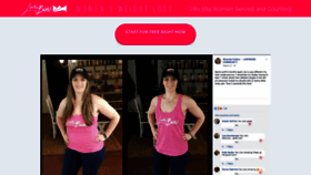 What Ladybosschallenge.com website looked like in 2020 (3 years ago)