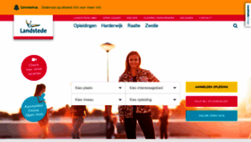 What Landstedembo.nl website looked like in 2020 (3 years ago)