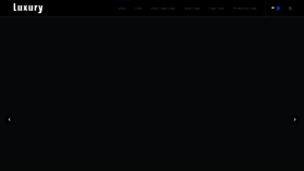What Luxury.ec website looked like in 2020 (3 years ago)