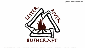 What Lrbushcraft.com website looked like in 2020 (3 years ago)