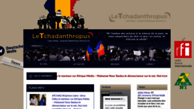 What Letchadanthropus-tribune.com website looked like in 2020 (3 years ago)