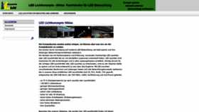 What Ledlichtkonzepte.de website looked like in 2020 (3 years ago)
