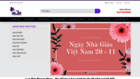 What Lantim.vn website looked like in 2020 (3 years ago)