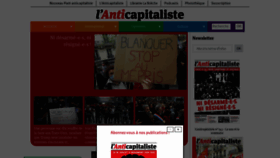 What Lanticapitaliste.org website looked like in 2020 (3 years ago)