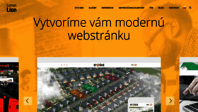 What Lioweb.sk website looked like in 2020 (3 years ago)