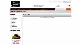 What Lebron17s.us website looked like in 2020 (3 years ago)