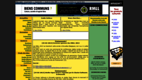 What Logiciellibre.net website looked like in 2020 (3 years ago)