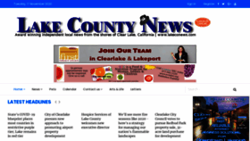 What Lakeconews.com website looked like in 2020 (3 years ago)
