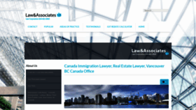 What Lawandassociates.ca website looked like in 2020 (3 years ago)