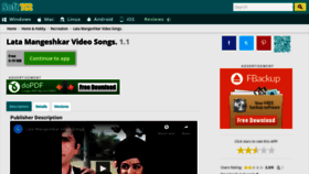 What Lata-mangeshkar-video-songs.soft112.com website looked like in 2020 (3 years ago)