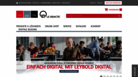 What Ld-didactic.de website looked like in 2020 (3 years ago)