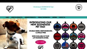 What Loveyourpets.com website looked like in 2020 (3 years ago)