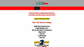 What Listinsomnia.com website looked like in 2020 (3 years ago)