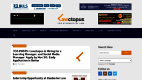 What Lawctopus.com website looked like in 2020 (3 years ago)