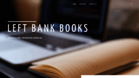 What Leftbankbookshanover.com website looked like in 2020 (3 years ago)