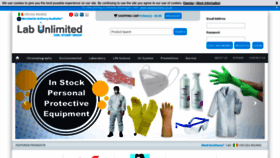 What Labunlimited.com website looked like in 2020 (4 years ago)