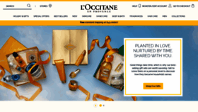 What Loccitane.com website looked like in 2020 (3 years ago)