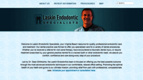 What Laskinendodontics.com website looked like in 2020 (3 years ago)