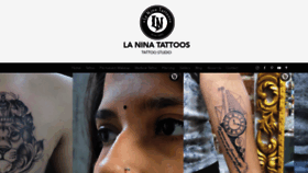 What Laninatattoos.com website looked like in 2020 (3 years ago)