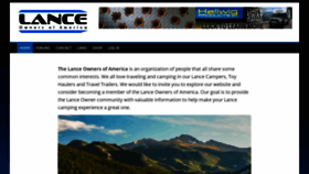 What Lanceowners.org website looked like in 2020 (3 years ago)