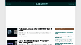 What Labkom99.com website looked like in 2020 (3 years ago)