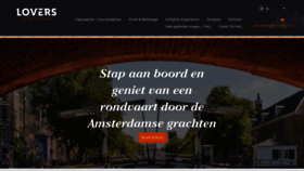 What Lovers.nl website looked like in 2020 (3 years ago)