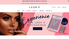 What Lashv.com.au website looked like in 2020 (3 years ago)