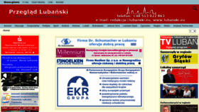 What Lubanski.eu website looked like in 2020 (3 years ago)