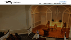 What Lifewaychurchinteriors.com website looked like in 2020 (3 years ago)