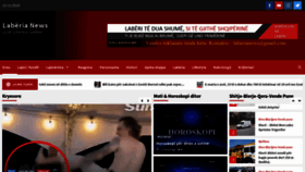 What Laberianews.com website looked like in 2020 (3 years ago)