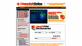 What Lingvozone.com website looked like in 2020 (3 years ago)