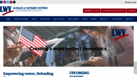 What Lwvjoco.org website looked like in 2020 (3 years ago)