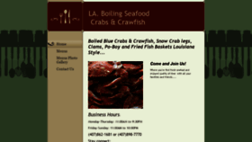 What Laboilingseafood.com website looked like in 2020 (3 years ago)