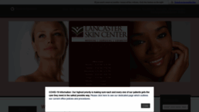 What Lancasterskincenter.com website looked like in 2020 (3 years ago)