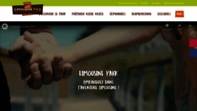 What Limousinepark.com website looked like in 2020 (3 years ago)