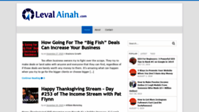 What Levalainah.com website looked like in 2020 (3 years ago)