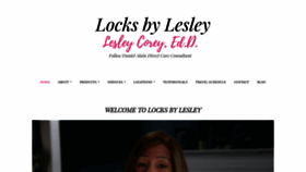 What Locksbylesley.com website looked like in 2020 (3 years ago)