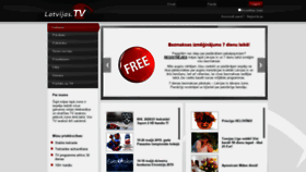 What Latvijas.tv website looked like in 2020 (3 years ago)