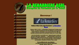 What Larenardiere.be website looked like in 2020 (3 years ago)