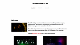 What Loosecanonfilms.org website looked like in 2020 (3 years ago)