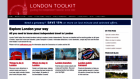 What Londontoolkit.com website looked like in 2020 (4 years ago)