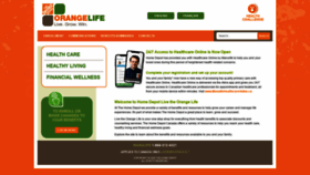 What Livetheorangelifecan.ca website looked like in 2020 (3 years ago)