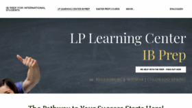 What Lp-learningcenter.com website looked like in 2020 (3 years ago)