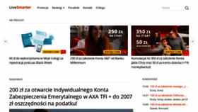 What Livesmarter.pl website looked like in 2020 (3 years ago)