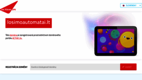 What Losimoautomatai.lt website looked like in 2020 (3 years ago)