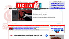 What Lfclive.net website looked like in 2020 (3 years ago)