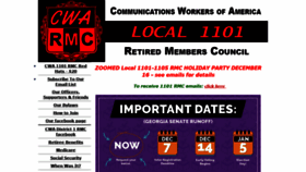 What Local1101rmc.org website looked like in 2020 (3 years ago)