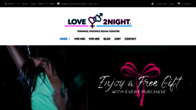 What Love2night.com.au website looked like in 2020 (3 years ago)