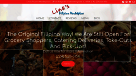 What Linasmarketbloomingdaleil.com website looked like in 2020 (3 years ago)