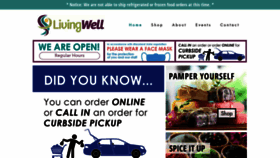 What Livingwellabc.com website looked like in 2020 (3 years ago)